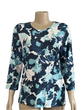 Rabe scandic Vibe Print T-Shirt. Pacific